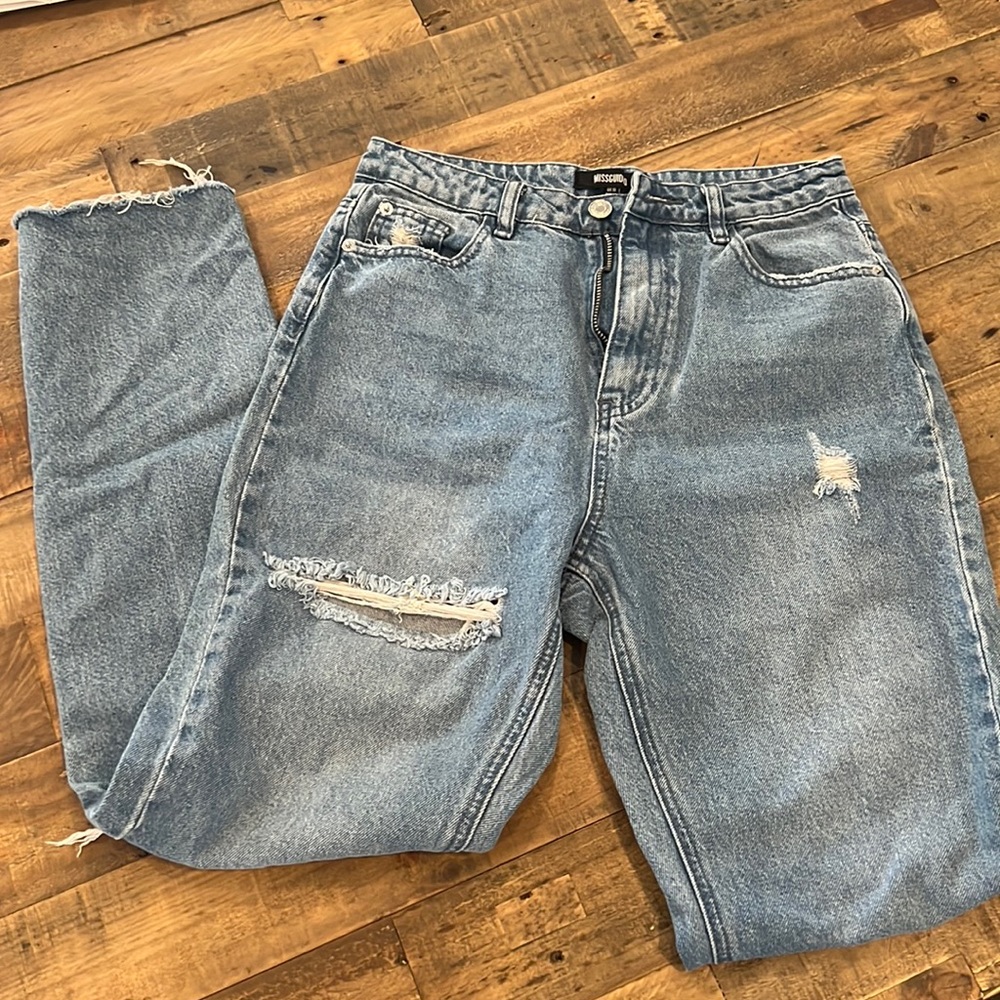 Missguided ripped jeans